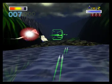 Star Fox 64 (Japan) (Rev 1) (Wii Virtual Console) screen shot game playing